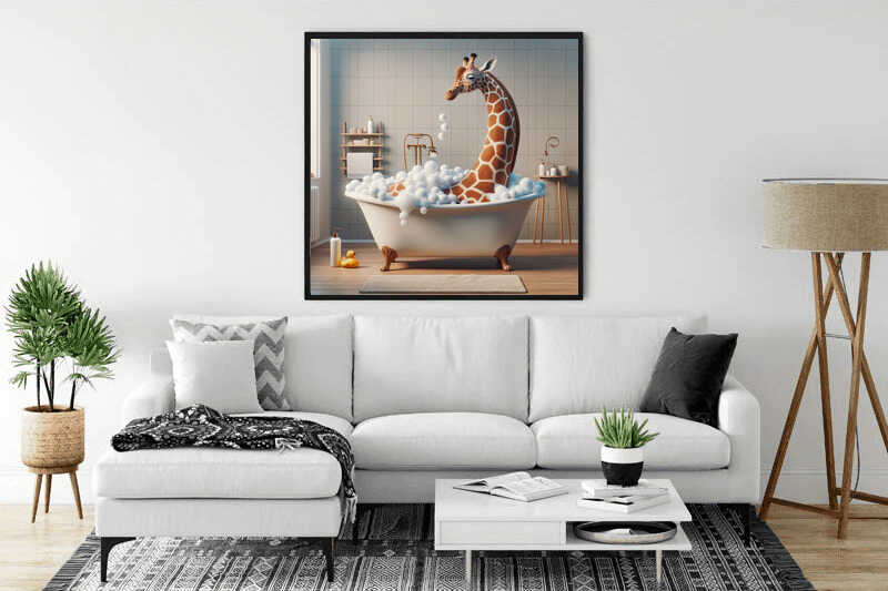 Soap bubble dream — Diamond Painting Kit, product view 2