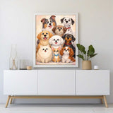 Happy Paws — Diamond Painting Kit, product view 2