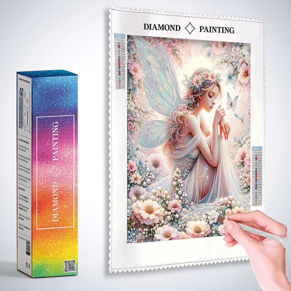 Enchanting fairy — Diamond Painting Kit, product view 3