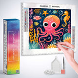 The Happy Little Octopus — Diamond Painting Kit, product view 3