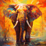 The Sunlit Giant — Diamond Painting Kit design