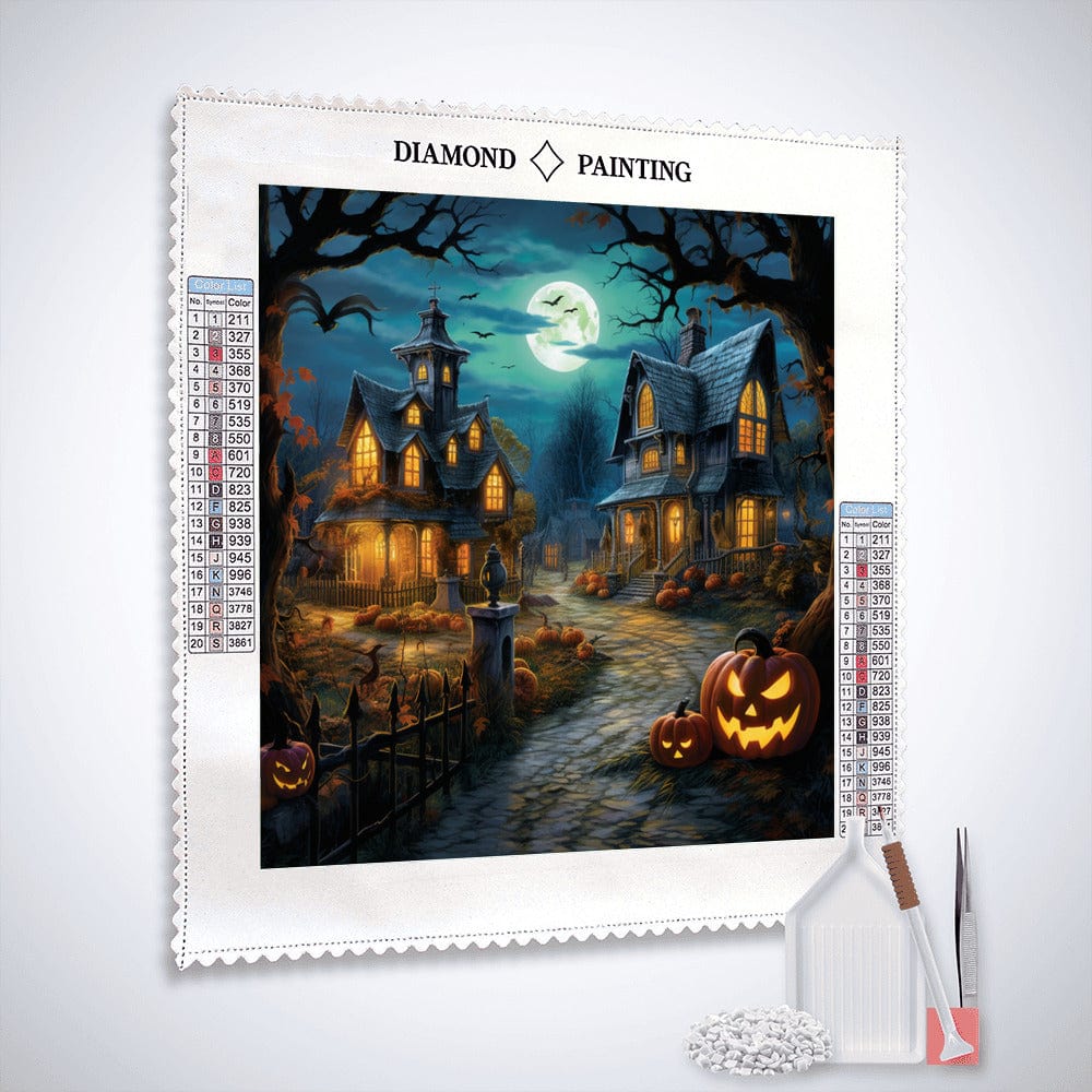 Halloween Nights — Diamond Painting Kit, product view 2