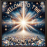 Welcome to Our Home — Diamond Painting Kit design