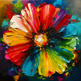 Colorful Blossom — AB Diamond Painting Kit design