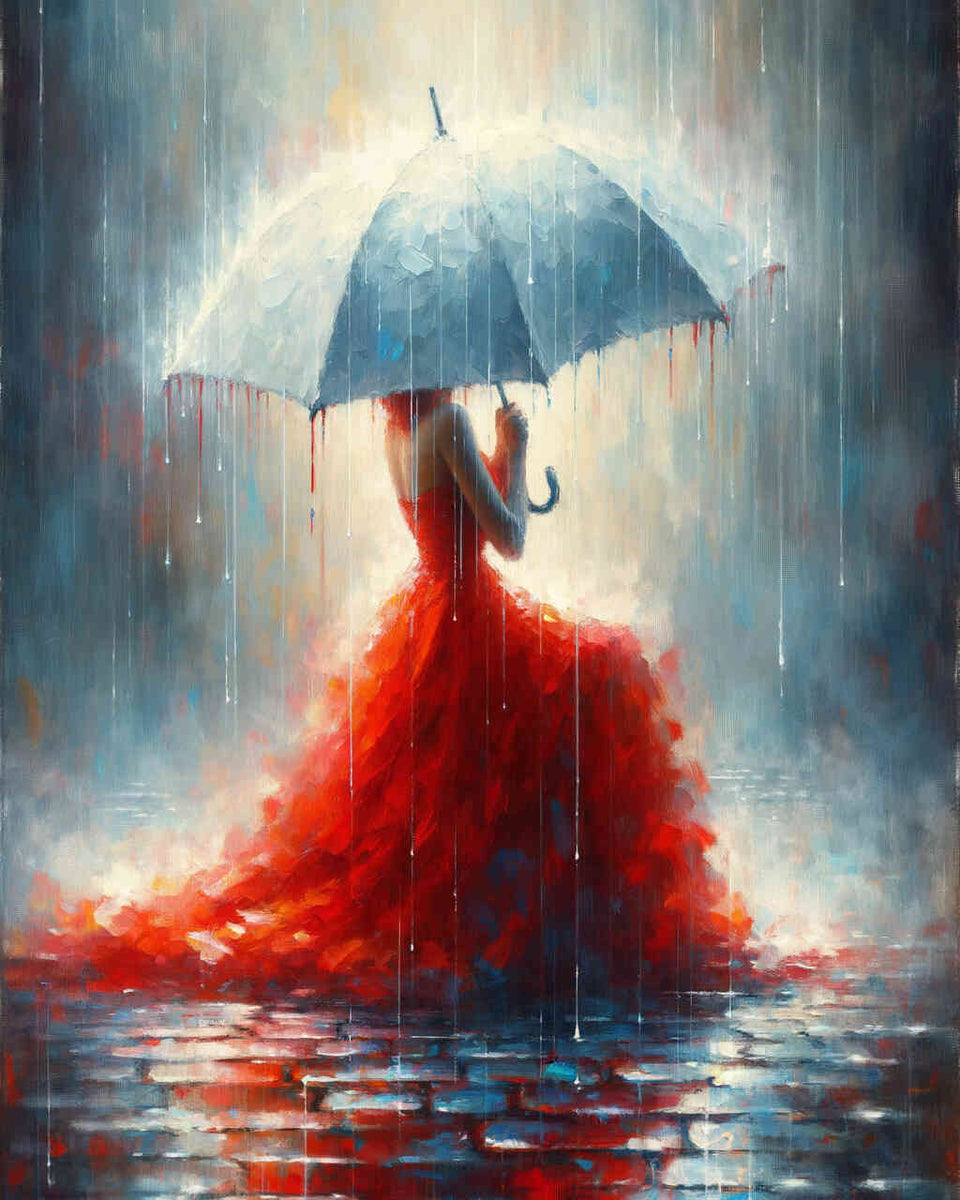 Waiting — Diamond Painting Kit design