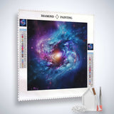 Cosmic harmony — Diamond Painting Kit, product view 2