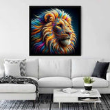 Majestic riot of color — Diamond Painting Kit, product view 2