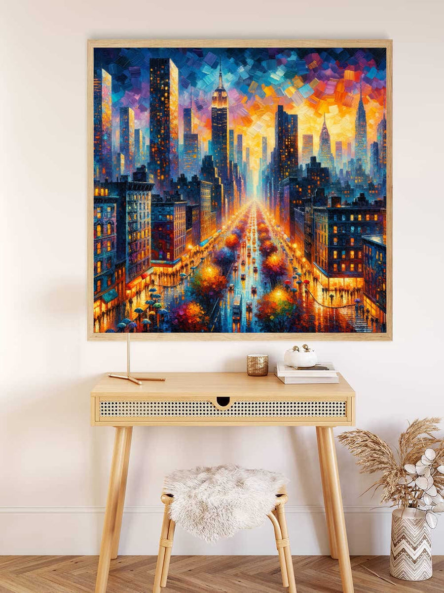Urban color frenzy — Diamond Painting Kit, product view 2