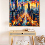Urban color frenzy — Diamond Painting Kit, product view 2