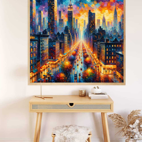 Urban color frenzy — Diamond Painting Kit, product view 2