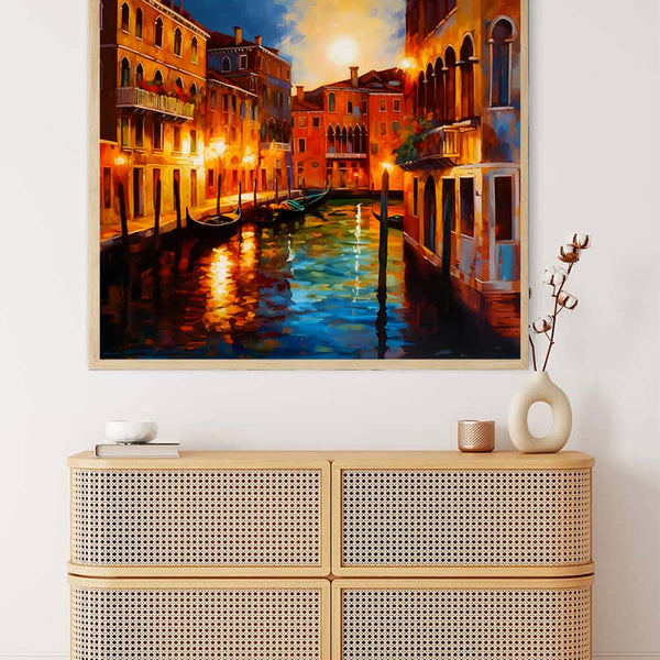 Venice reflecting — Diamond Painting Kit, product view 3