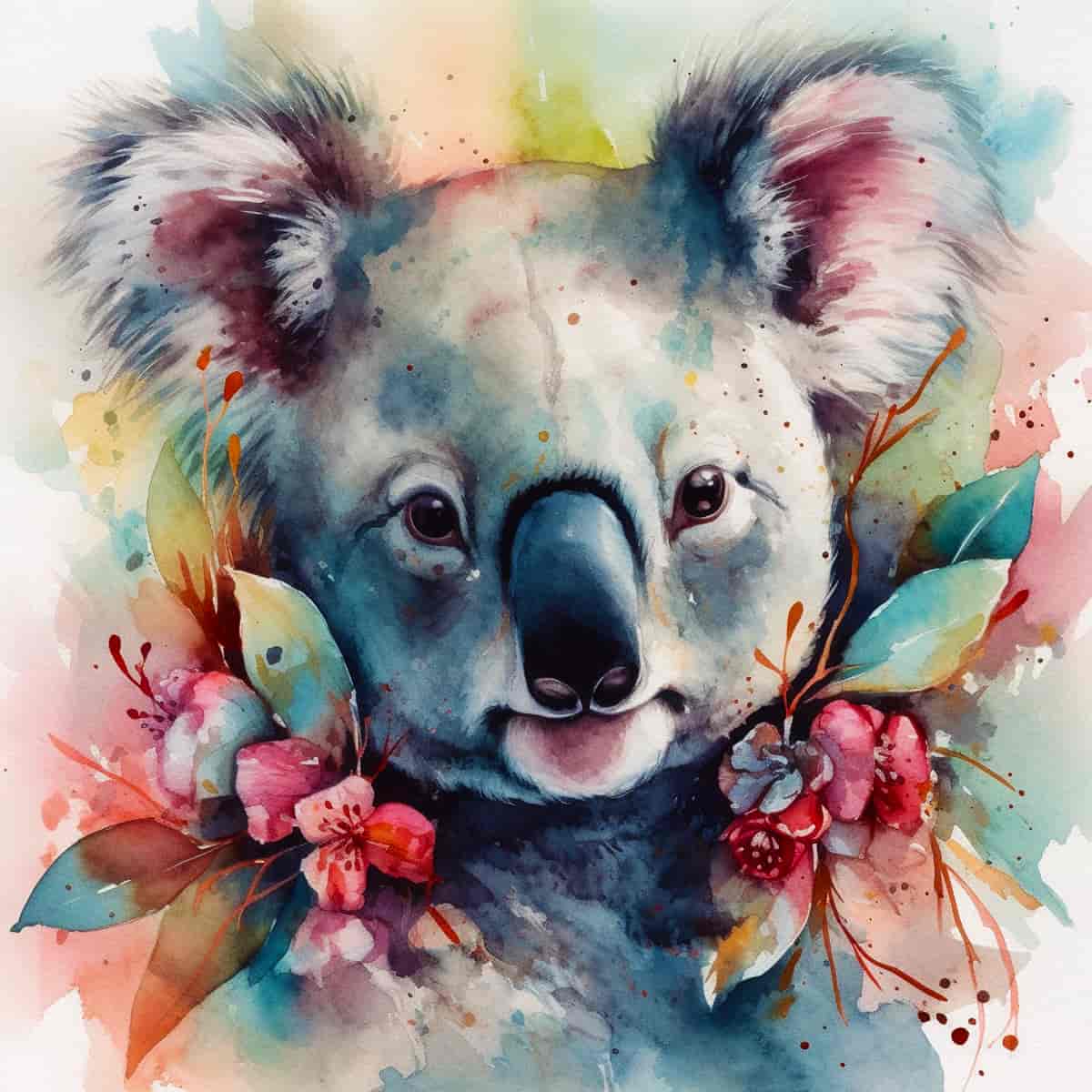 Cuddly Koala — Diamond Painting Kit design