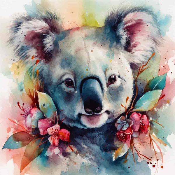 Cuddly Koala — Diamond Painting Kit design