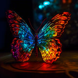 Butterfly frontal at night — AB Diamond Painting Kit design