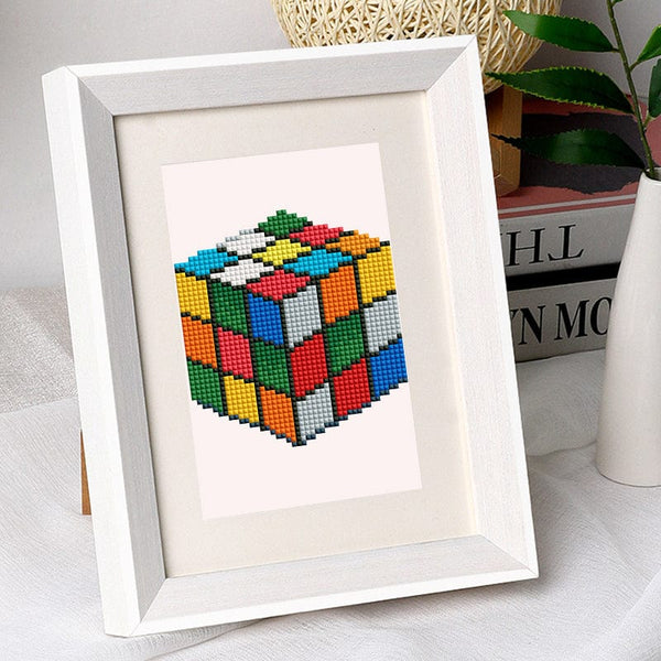 Retro Art, Set of 12 — Mini Diamond Painting Set, product view 12