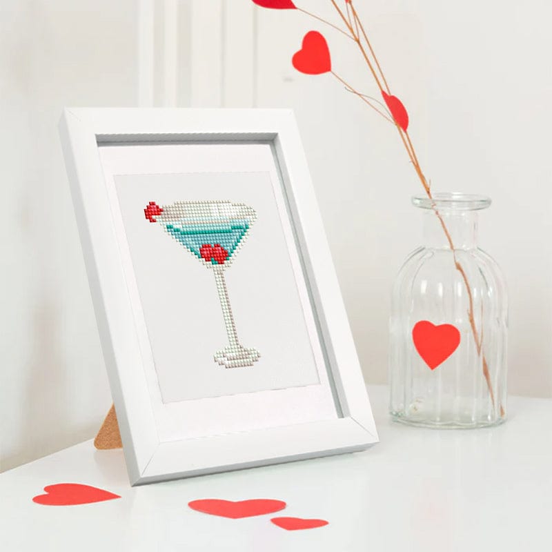 Colorful Cocktail Dreams, Set of 12 — Mini Diamond Painting Set, product view 7