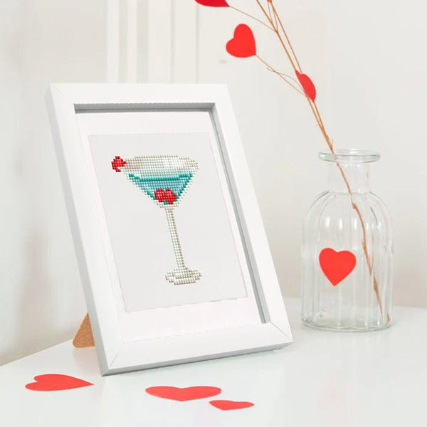Colorful Cocktail Dreams, Set of 12 — Mini Diamond Painting Set, product view 7