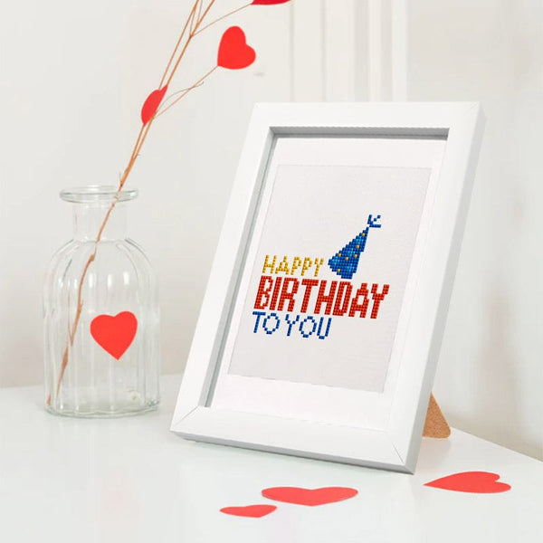 Birthday Joy, Set of 12 — Mini Diamond Painting Set, product view 11