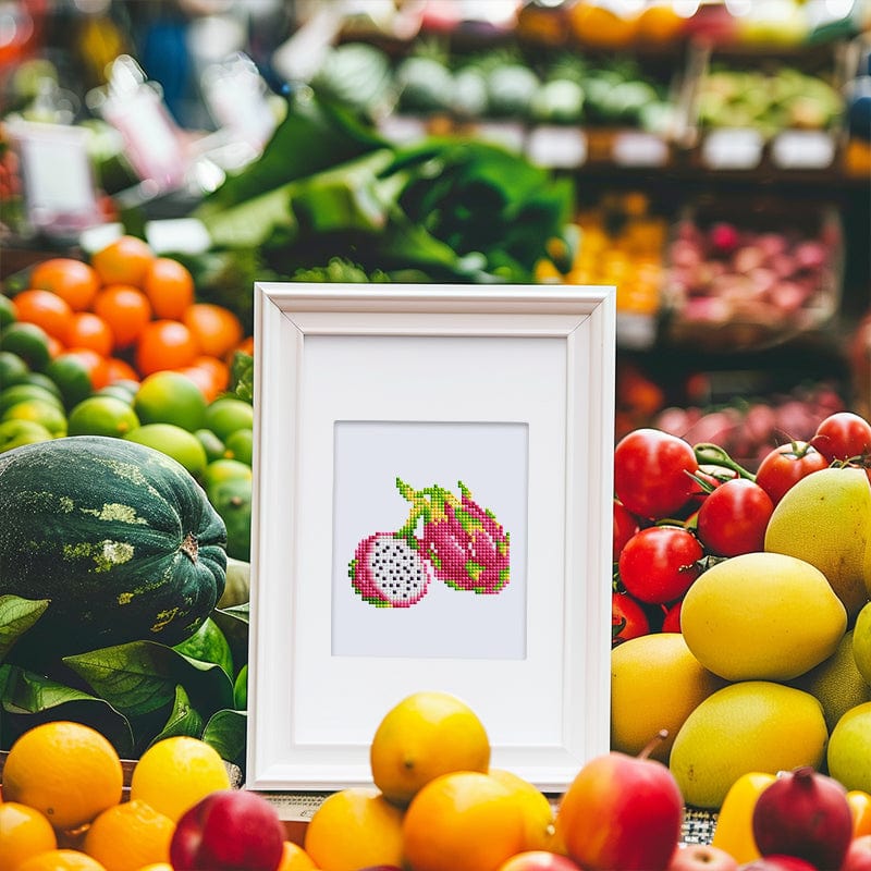 Fruit Basket Collection, Set of 12 — Mini Diamond Painting Set, product view 12