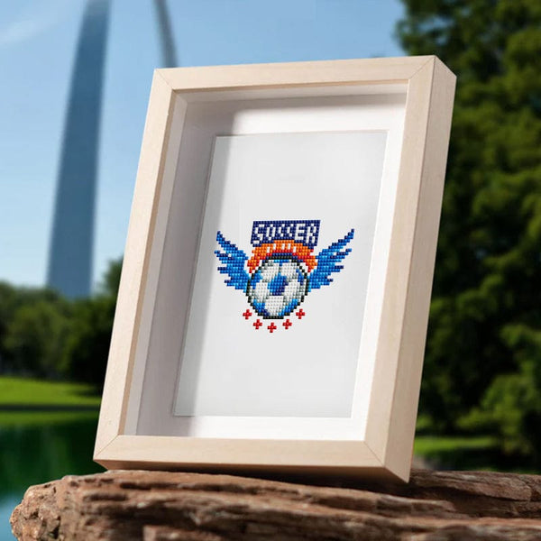 Soccer Fans Collection, Set of 12 — Mini Diamond Painting Set, product view 11