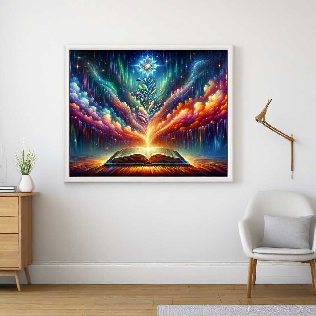 The Magical Book — Diamond Painting Kit, product view 2