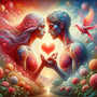 Whisper of the heart — Diamond Painting Kit design