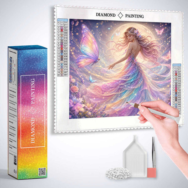 Moonlit Fantasy — Diamond Painting Kit, product view 3