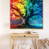 Tree of Magic Colors — AB Diamond Painting Kit, product view 2