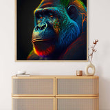 Gorilla Pensive — AB Diamond Painting Kit, product view 3