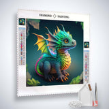 Little dragon really big — AB Diamond Painting Kit, product view 2