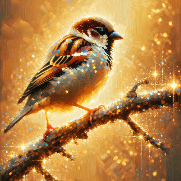 Little sparrow — Diamond Painting Kit design