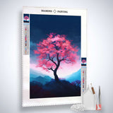Japanese Tree — Diamond Painting Kit, product view 2