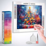 Abstract Festive Sparkle — Diamond Painting Kit, product view 3