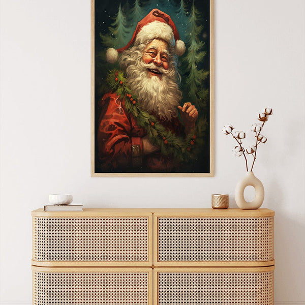 Santa Claus — Diamond Painting Kit, product view 3