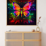Butterfly Colored Frontal — AB Diamond Painting Kit, product view 3