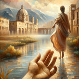Take my hand and show me the world — Diamond Painting Kit design