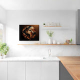 Earth in Brown and Black — Diamond Painting Kit, product view 2