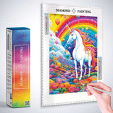 Rainbow Unicorn Fantasy — Diamond Painting Kit, product view 3