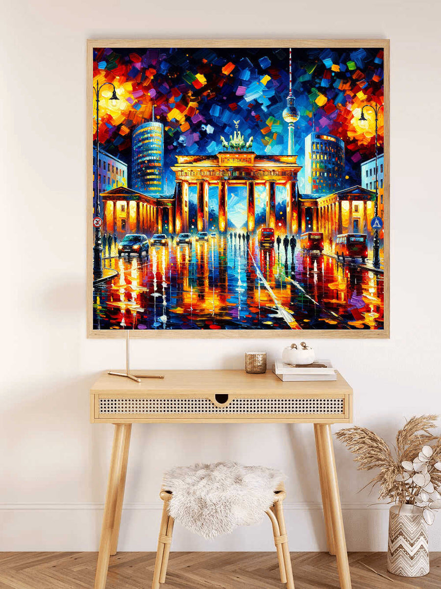 Berlin Magic of Lights — Diamond Painting Kit, product view 2