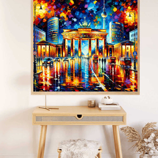Berlin Magic of Lights — Diamond Painting Kit, product view 2