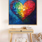 Colors of the Heart — Diamond Painting Kit, product view 2