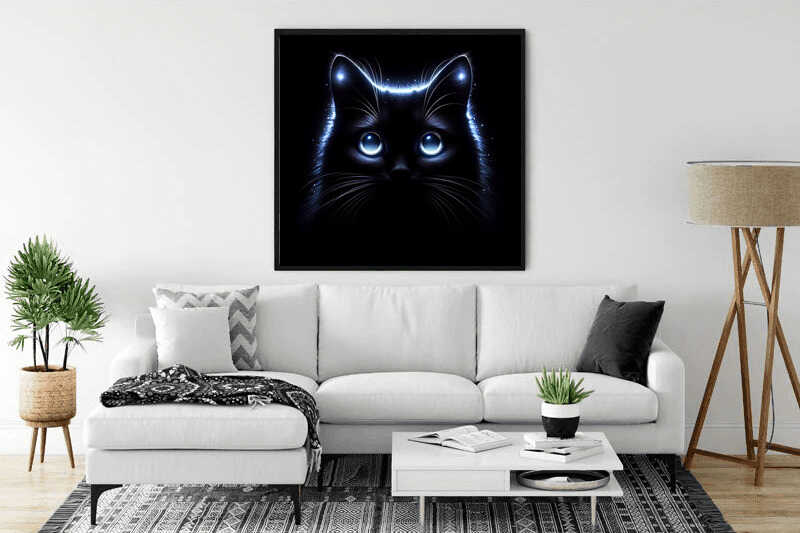 Starry night whispers — Diamond Painting Kit, product view 2