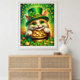 Lucky cat — Diamond Painting Kit, product view 2