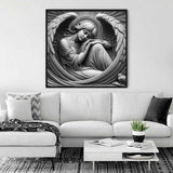 Sleeping angel — Diamond Painting Kit, product view 2