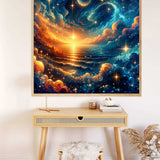 An Ocean of Stars and Dreams — Diamond Painting Kit, product view 2