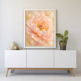 Golden Peony at Dawn — Diamond Painting Kit, product view 2
