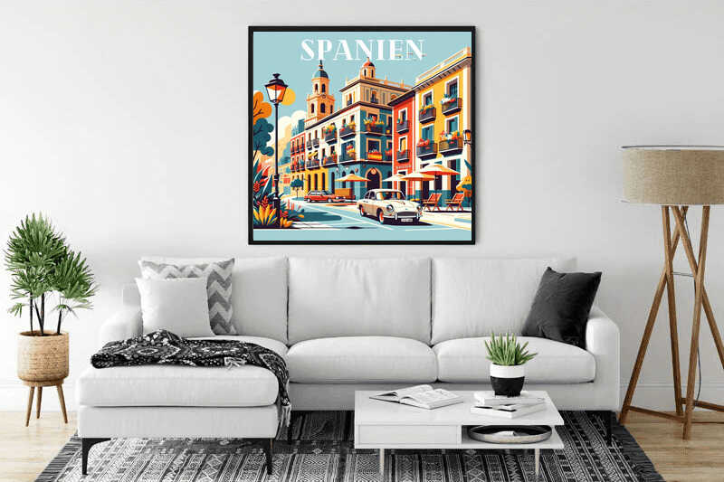 Mediterranean flair — Diamond Painting Kit, product view 2