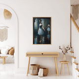 Ballerina in blue — Diamond Painting Kit, product view 3