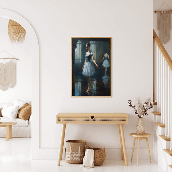 Ballerina in blue — Diamond Painting Kit, product view 3