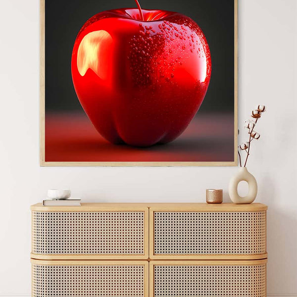 Shiny Apple — AB Diamond Painting Kit, product view 3
